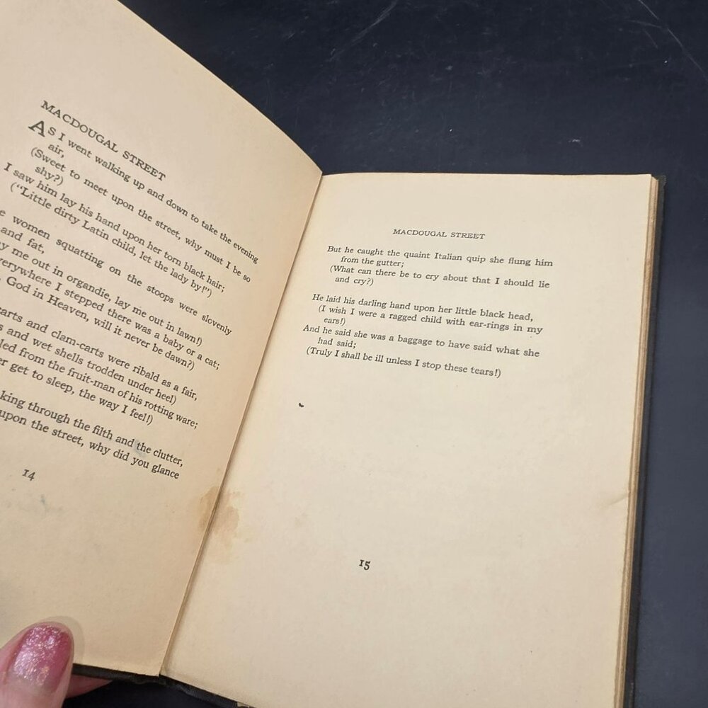 A Few Figs From Thistles Edna St. Vincent Millay 1922 Vintage Poetry Book CM2237 - Picture 7 of 10